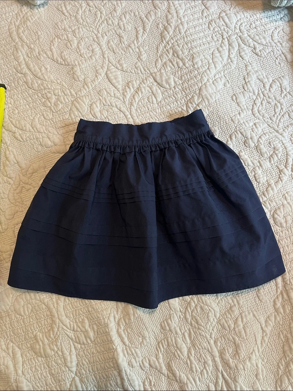 OshKosh B'gosh Navy Gathered A-Line Skirt size 5